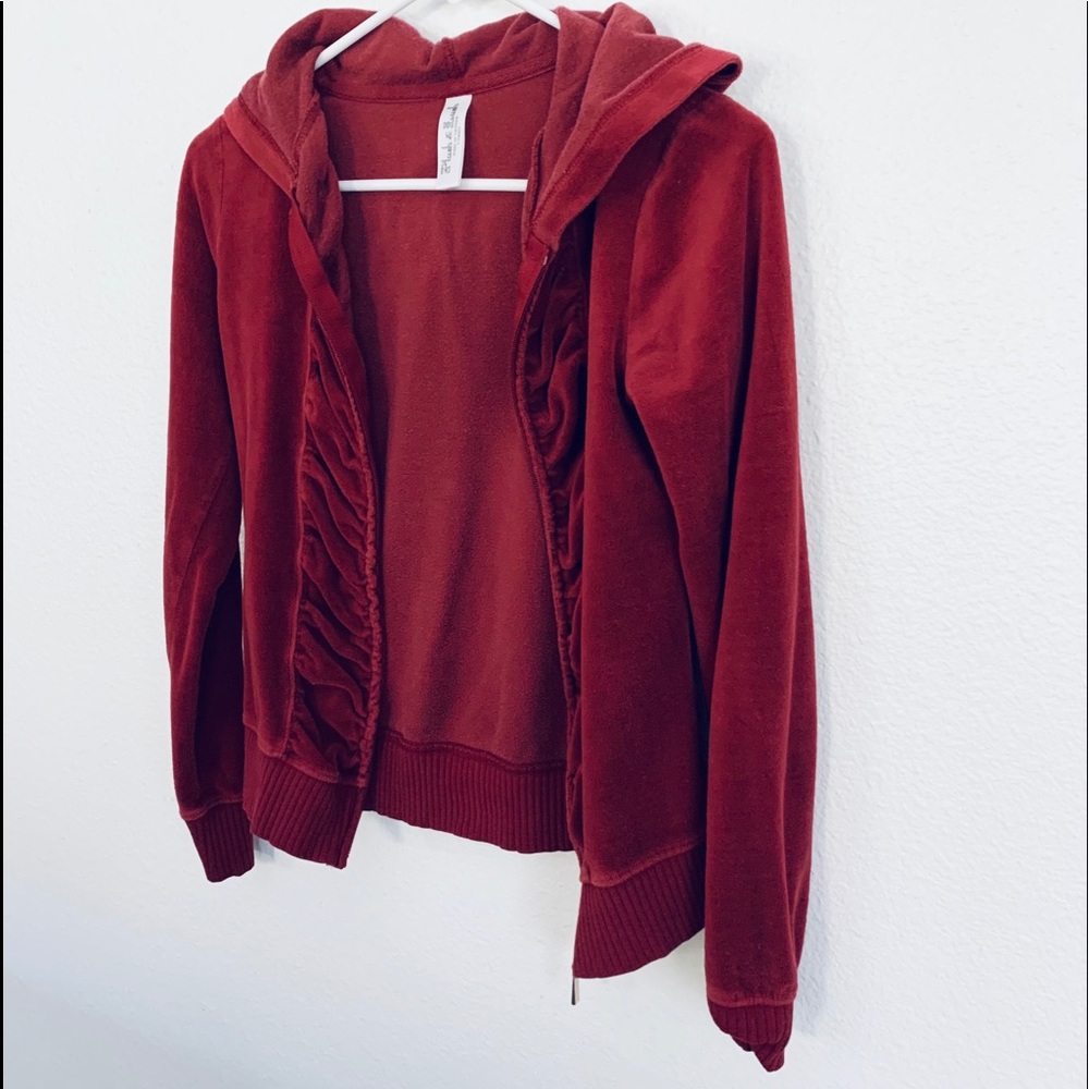 VS Velour Zip Hoodie